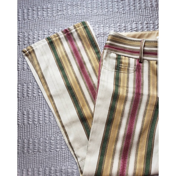 Alice + Olivia Pants - ALICE+OLIVIA Striped Bell Bottoms *Rare*